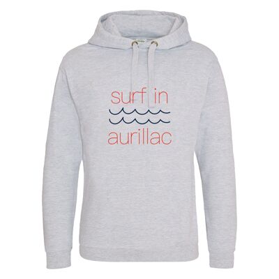 Surf en olas sudadera con capucha