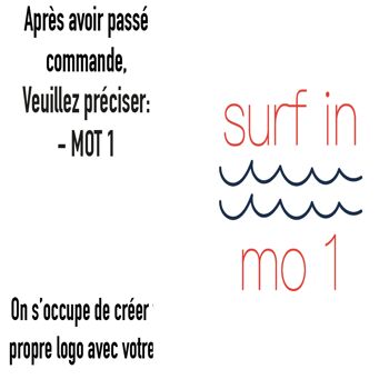 Sweat capuche Surf in waves 2