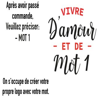 T-shirt Vivre D'Amour 2