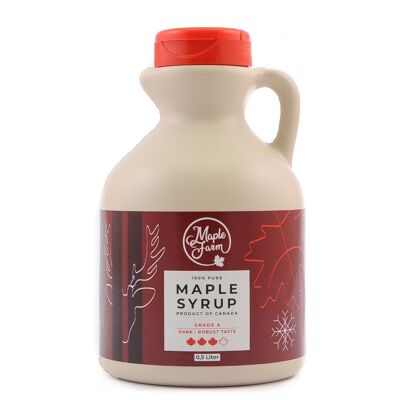 Pure maple syrup 500ml - WINTER LIMITED EDITION