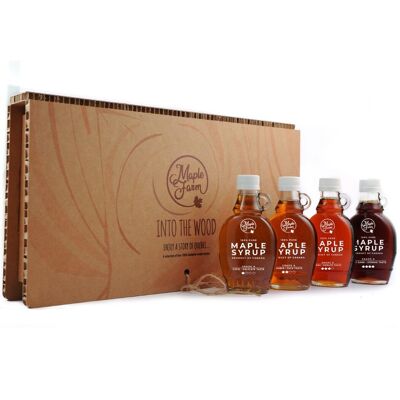 Sirop d'érable pur - Coffret dégustation 4x189ml