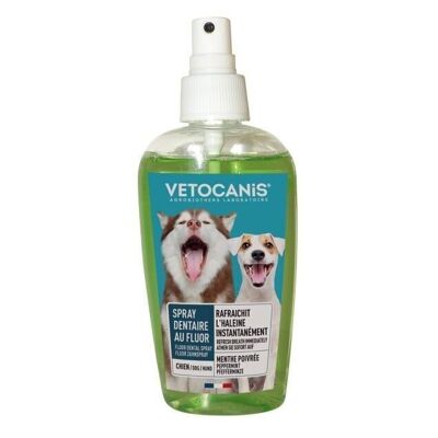 Spray dentale antitartaro al fluoro per cani - 150 ml