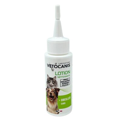 Loción Limpiadora de Oídos para Gatos y Perros - 60ml