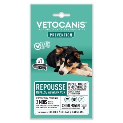 Flea and Tick Repellent Collar for Large Dogs REVENTIS