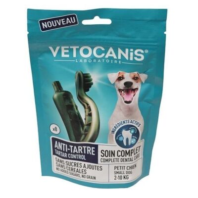 Golosinas antisarro para perros pequeños - x8