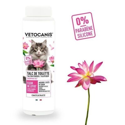 Dry Shampoo Without Rinse with Talc Powder, for Cats 150ml