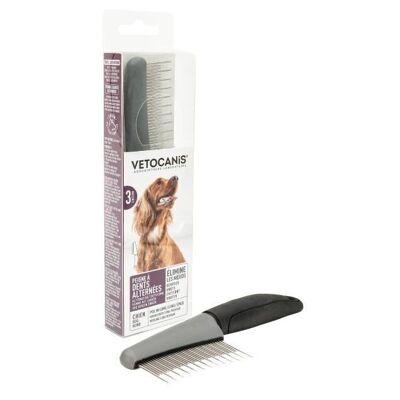 Alternate Teeth Comb for Dogs