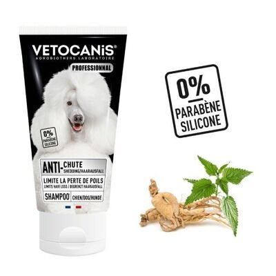 Shampoo professionale anticaduta per cani. 300 ml