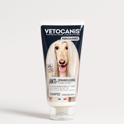 Shampoo antiprurito professionale per cani. 300 ml