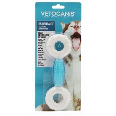 Hueso Dental Antisarro 20cm para Perros Medianos y Grandes de 15 a 50kg