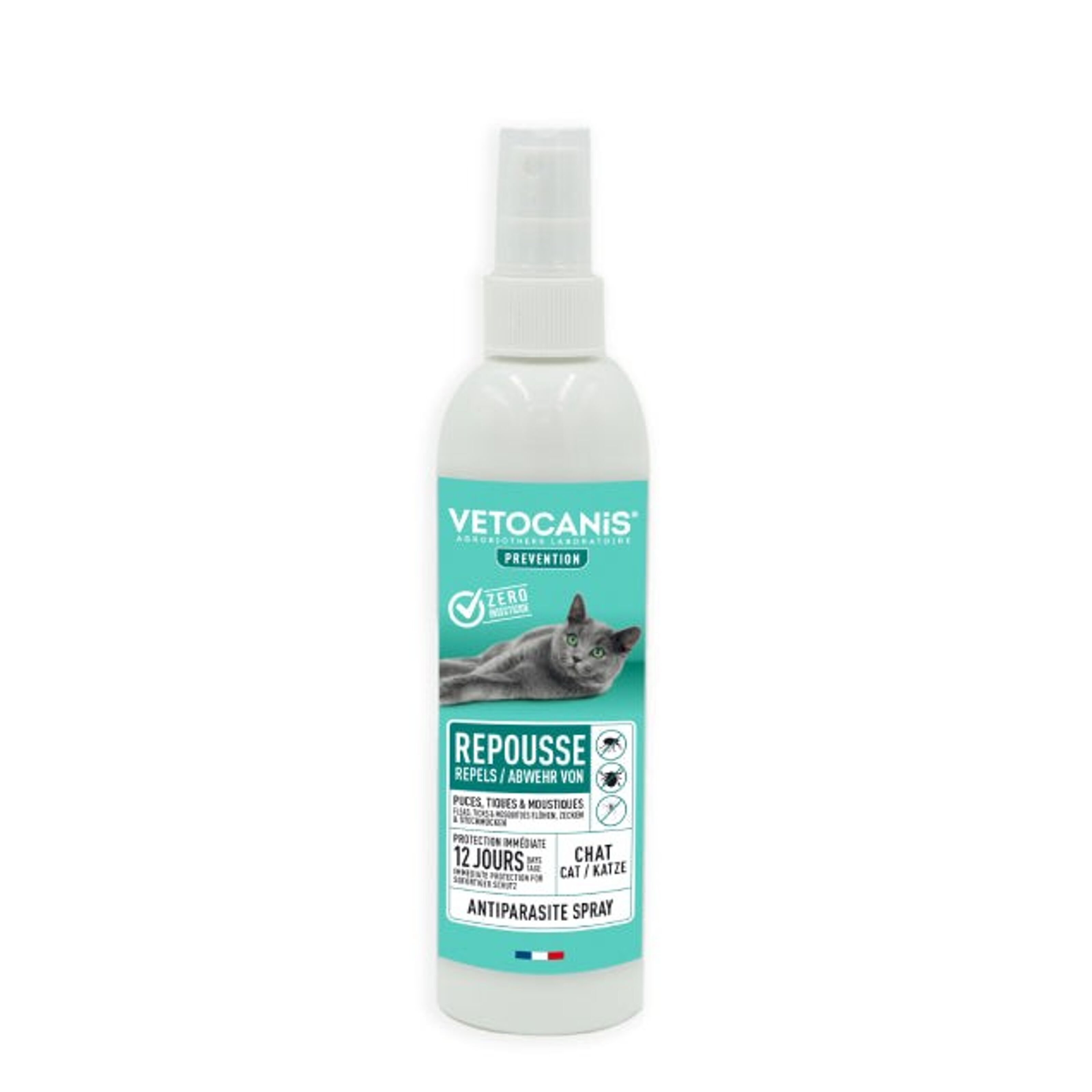 Buy wholesale Repellent Spray Anti-Flea Anti-Tick Anti-Mosquito Cat 250ml  PREVENTIS