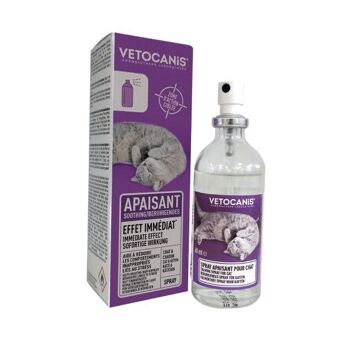 Spray Apaisant pour Chat, Effet Immédiat - 60ml