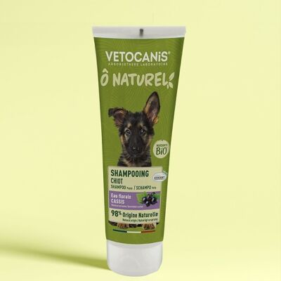 Shampoing pour Chiot à l'eau florale de Cassis BIO - 250ml