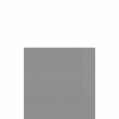 DUNI Cocktailserviette 24x24 cm 3-lagig granite grey