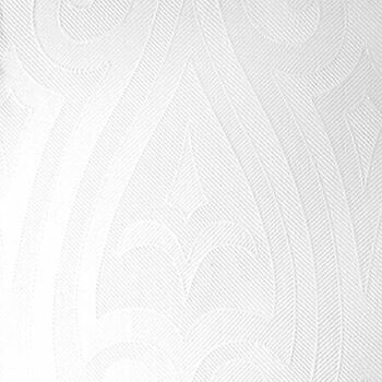 DUNI Elegance serviette 40x40 cm 1/4F.Lily blanc