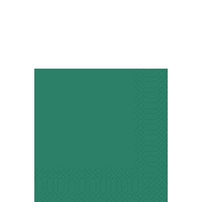 Servilleta de papel DUNI 33x33 cm 1/4F. cazador verde