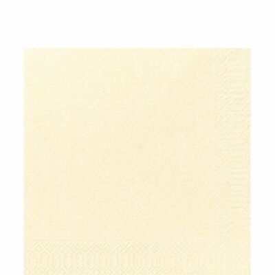 DUNI tissue napkin 33x33 cm 1/4F. cream