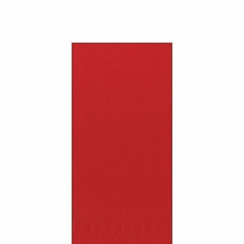 DUNI Zelltuch Serviette 33x33 cm 1/8F. rot