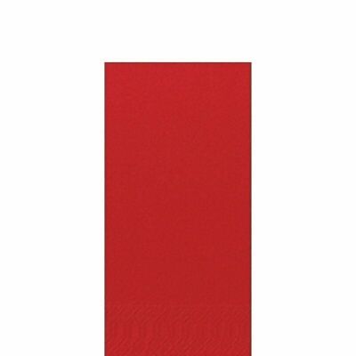 DUNI Zelltuch Serviette 33x33 cm 1/8F. rot