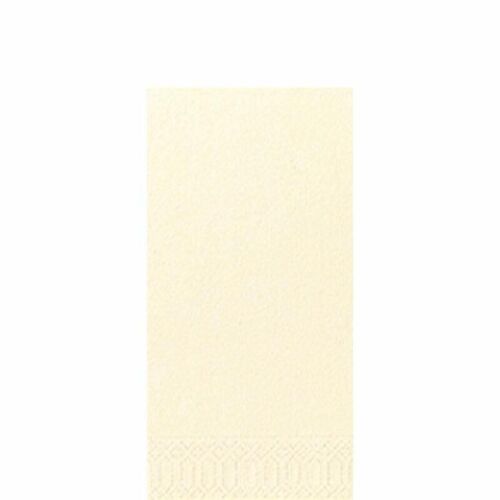 DUNI Zelltuch Serviette 33x33 cm 1/8F. creme