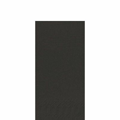 Servilleta de tejido DUNI 33x33 cm 1/8F. negro