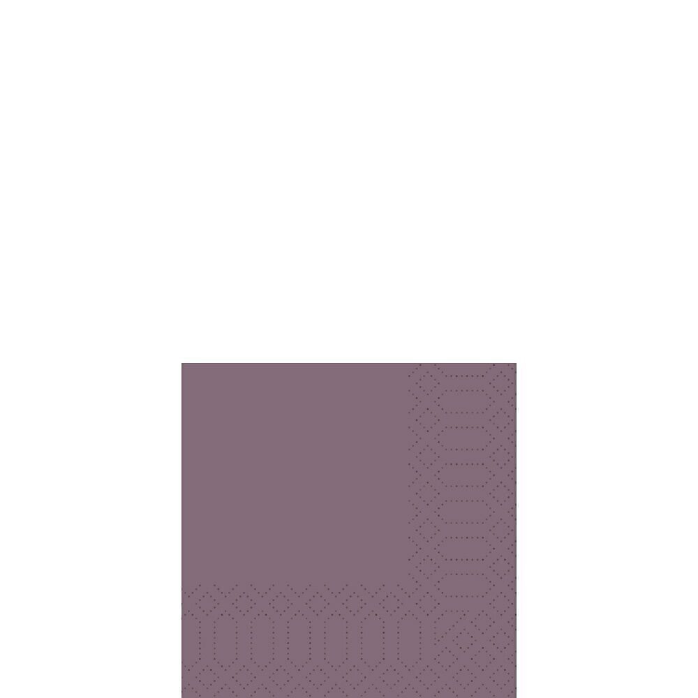 Tovagliolo da cocktail DUNI 24x24 cm 3 veli prugna