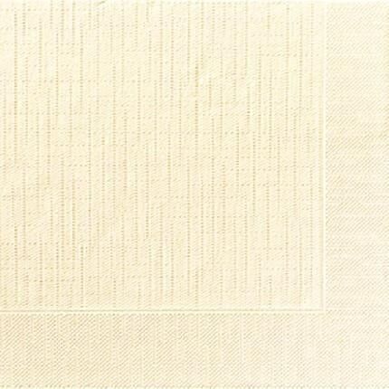 Tovagliolo classico DUNI 40x40 cm 1/4F.crema