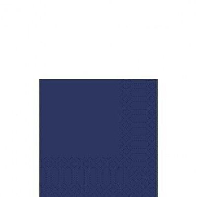 Fasana cocktail napkin 24x24cm 1/4F. royal blue