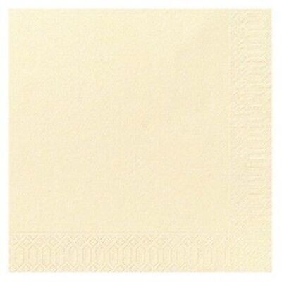 Fasana tissue napkin 40x40cm 1/4F. cream