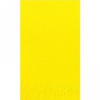 Serviette en tissu Fasana 40x40cm 1/8F. jaune