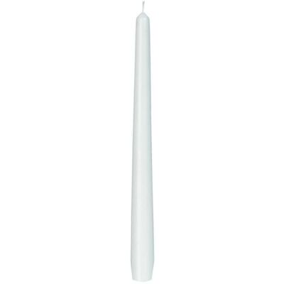 DUNI candlesticks 250 x 22 mm white