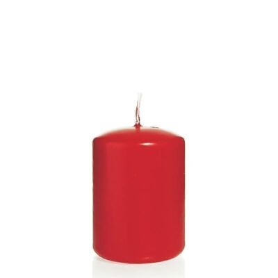 Pillar candle 100 mm Ø 60 mm red