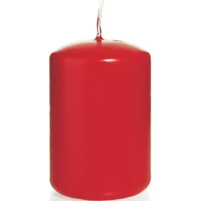 Pillar candle 200 mm Ø 100 mm red