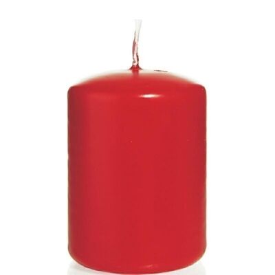 Pillar candle 200 mm Ø 80 mm red