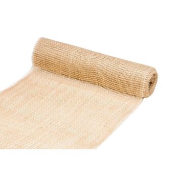 Chemin de table jute 30cm 5 mètres nature