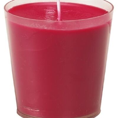 DUNI refill candles 65 x 65 mm red