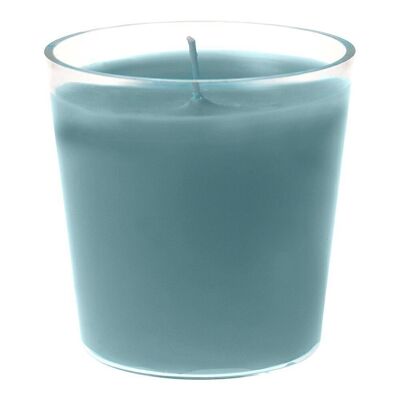 DUNI refill candles 65 x 65 mm sea blue