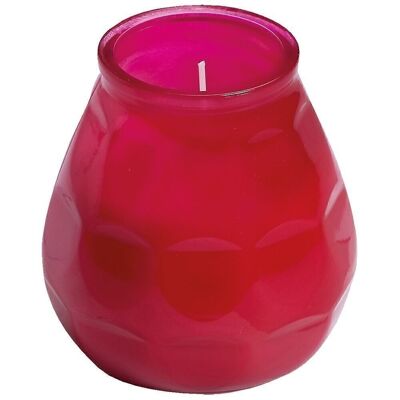 Glass lantern Twilight fuchsia