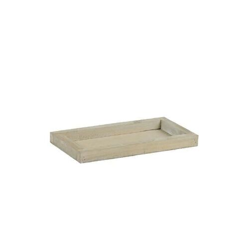 Holztablett 28x15x2,5 cm braun