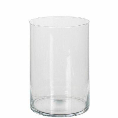 Vase en verre Salida rond hauteur 20cm/Ø 14.5cm