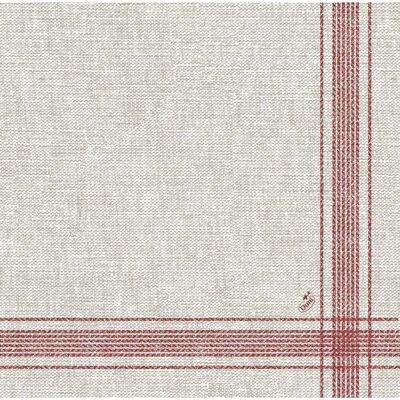 DUNI Dunilin Serviette 40x40 cm 1/4F. Cocina Bordeaux