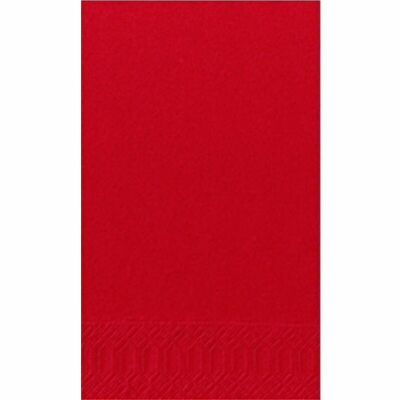 Servilleta de papel DUNI 40x40 cm 1/8F.rojo
