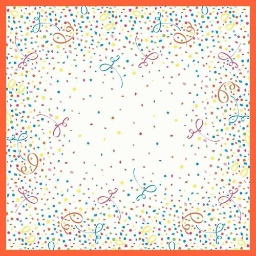 DUNI Mitteldecke Dunicel 84 x 84 cm Confetti