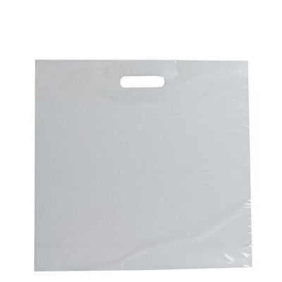 Poly carrier bags 45x50+BF2x5cm neutral
