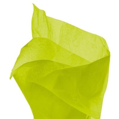 Tissue paper sheet 50x76 cm light green