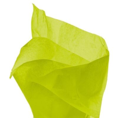 Foglio di carta velina 50x76 cm verde chiaro