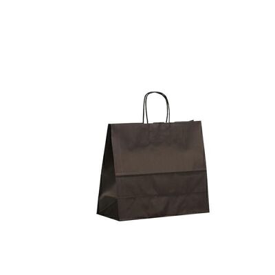 Paper carrier bags 32x13x28cm black