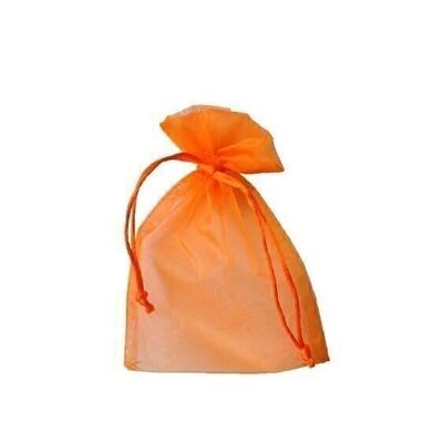 Organza bag 12 x 17 cm - orange