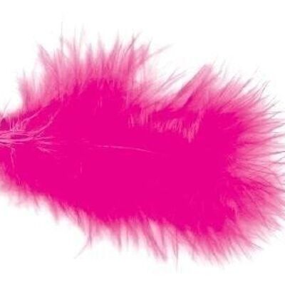 Deco feathers pink 100 g