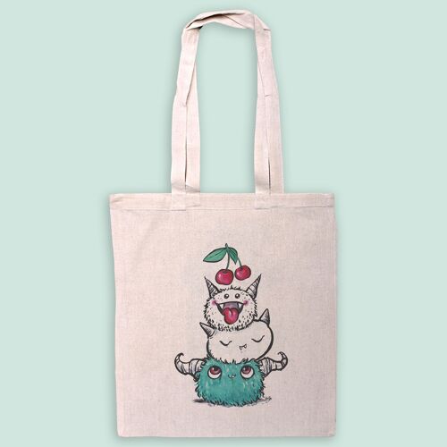 Totebag Cherry Monster